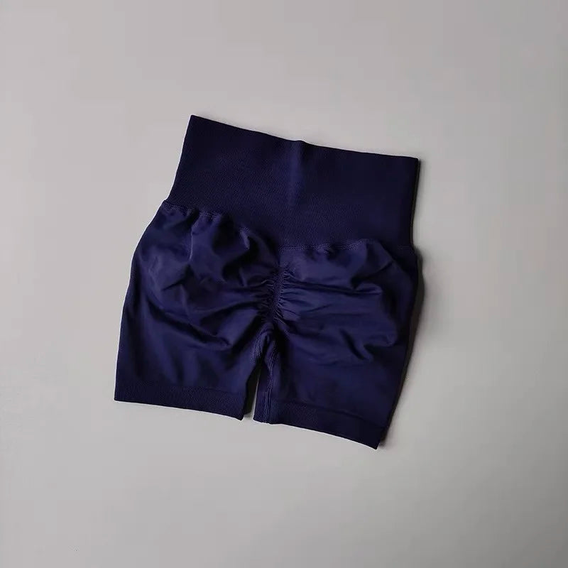 High-Waisted Workout Shorts