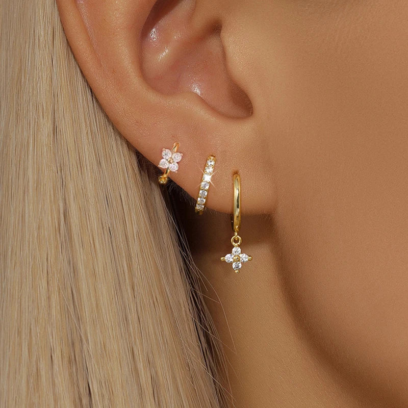 Flower Drop Earring Selection