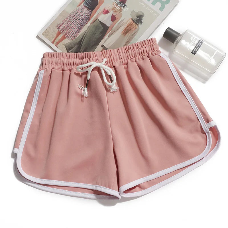 Wide-Leg Casual Shorts