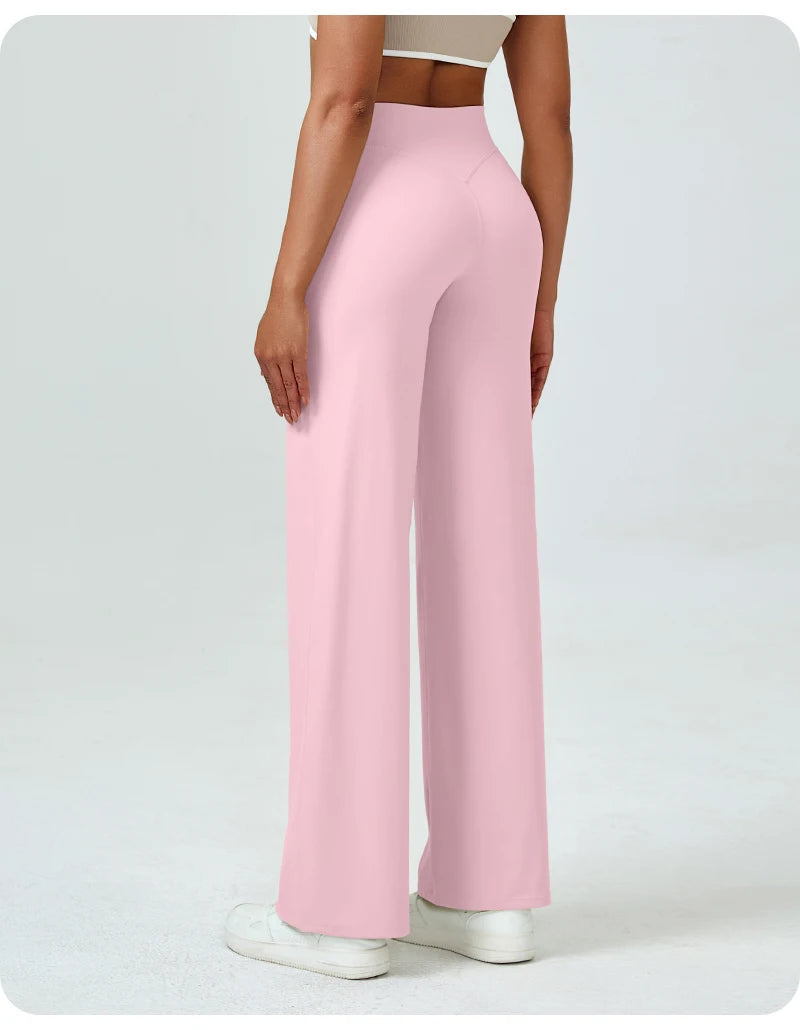 Straight-Leg Yoga Trousers