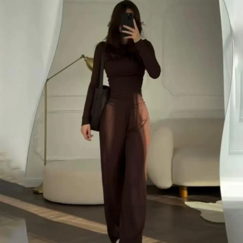 Round-Neck Trouser Co-ord