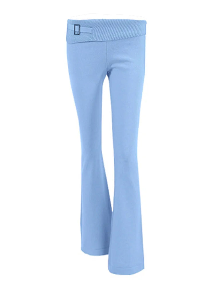 Knitted Hoodie And Trousers