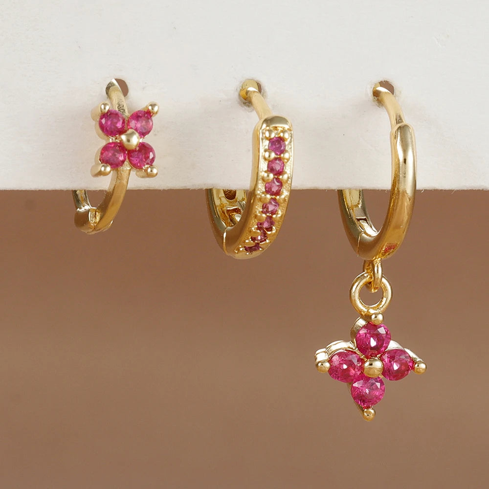 Flower Drop Earring Selection