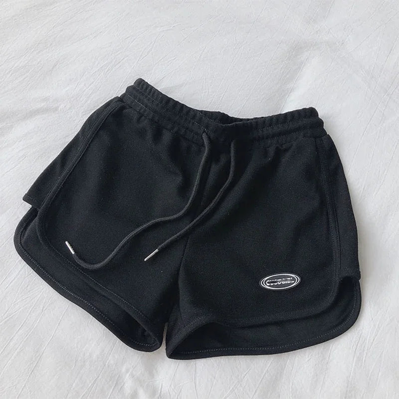 Drawstring A-Line Shorts