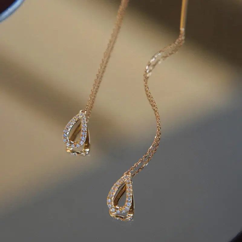 Nature Motif Drop Earrings