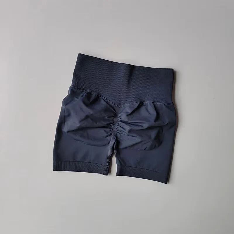 High-Waisted Workout Shorts
