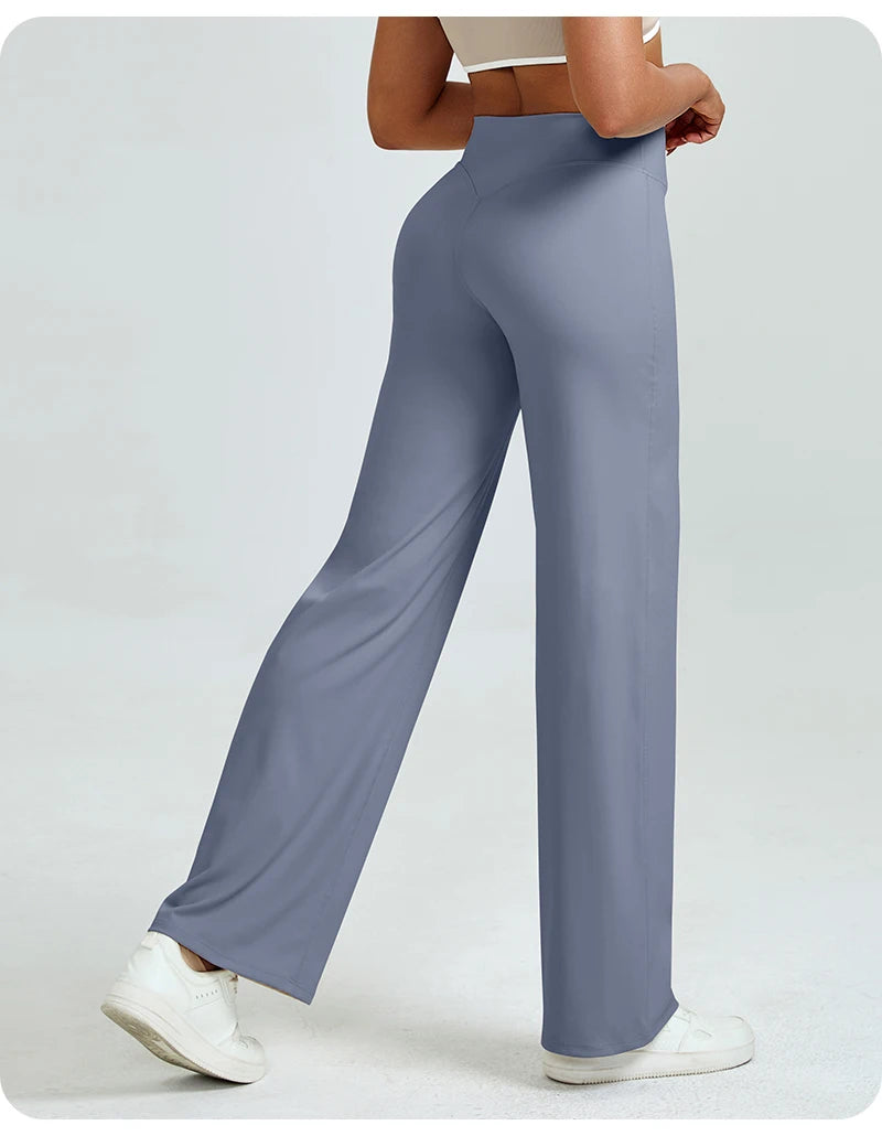 Straight-Leg Yoga Trousers