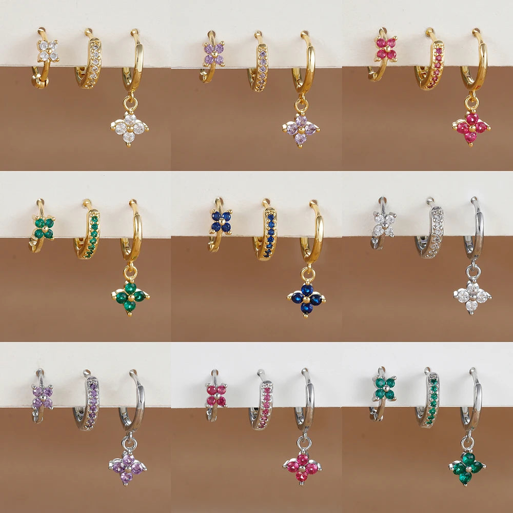 Flower Drop Earring Selection