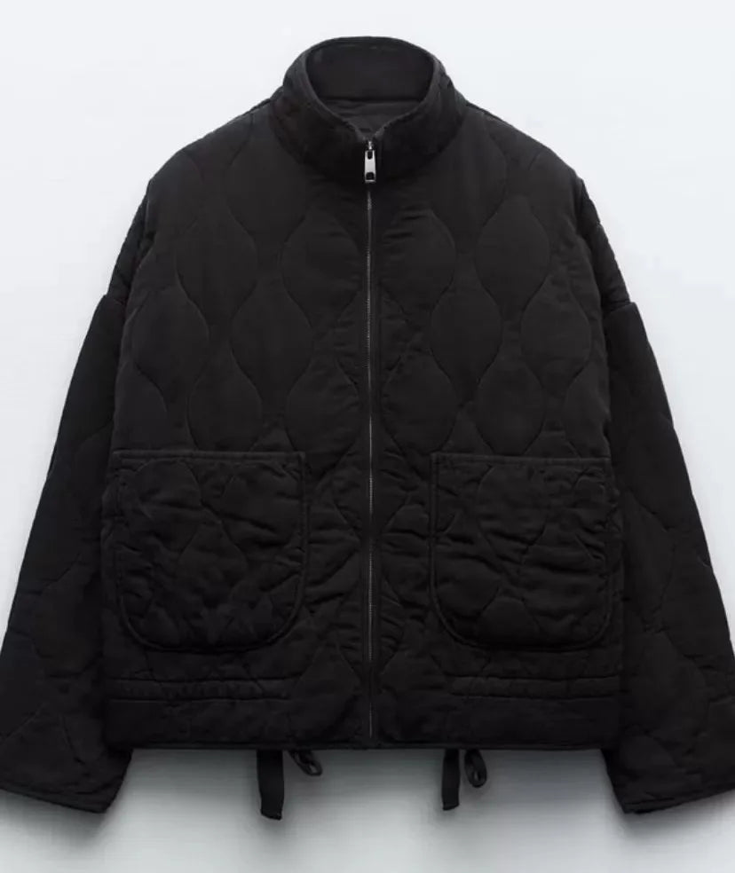 High-Collar Padded Jacket