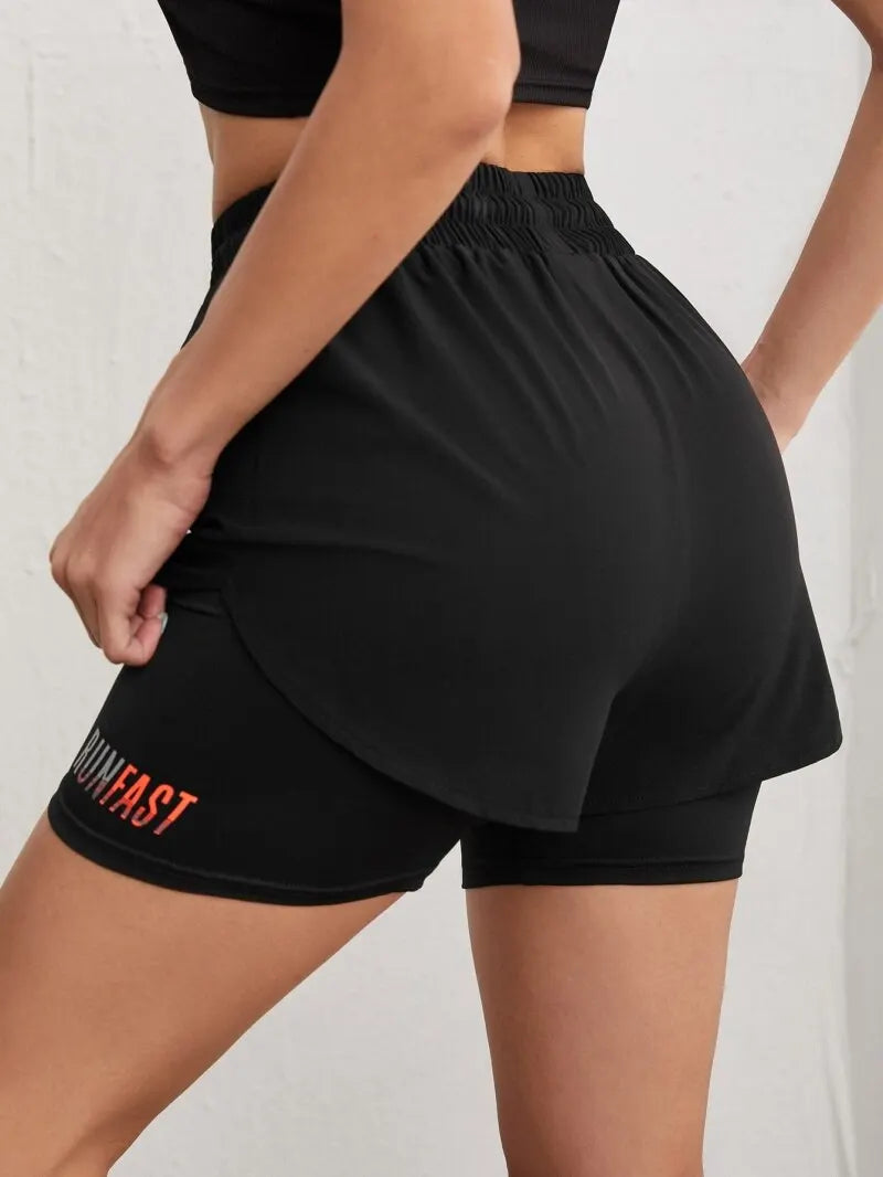 High-Rise Running Shorts