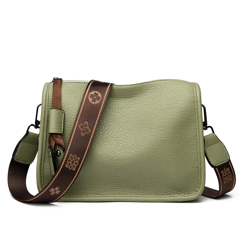 Zip-Top Shoulder Bag