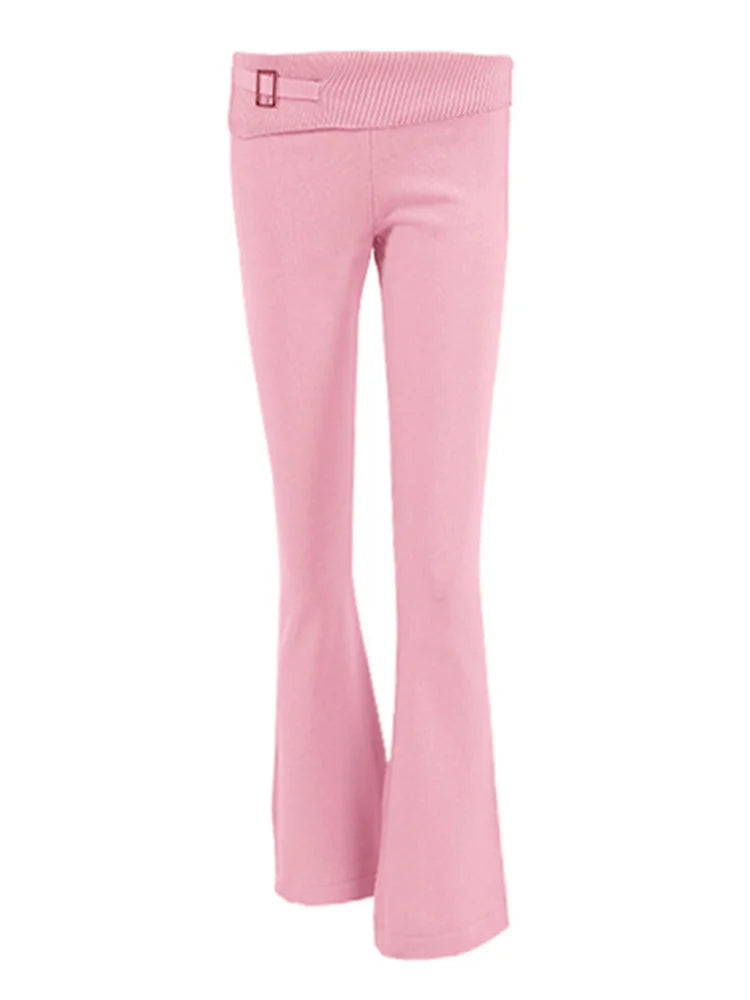Knitted Hoodie And Trousers