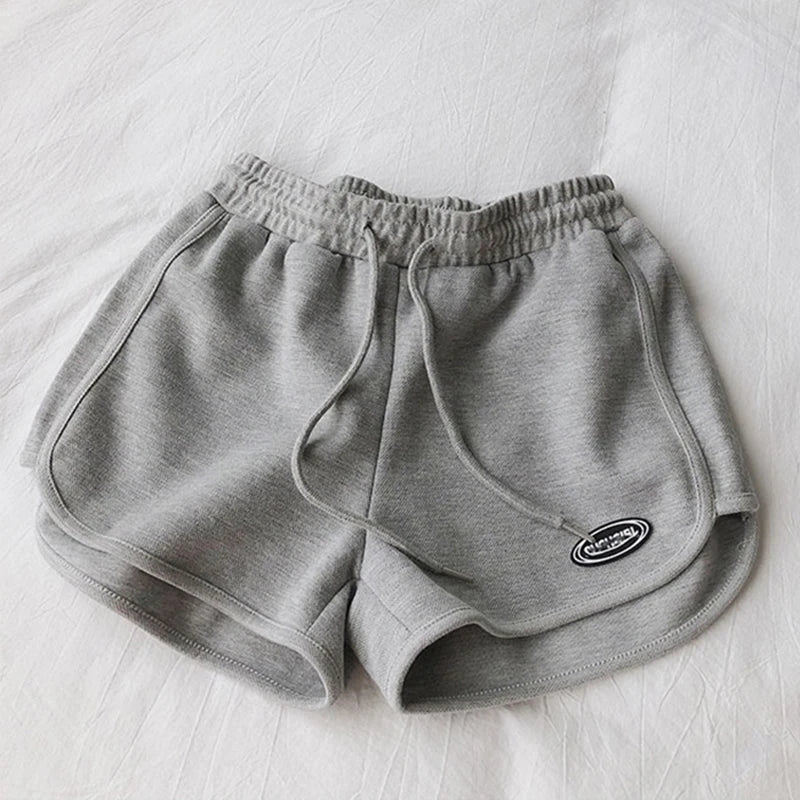 Drawstring A-Line Shorts