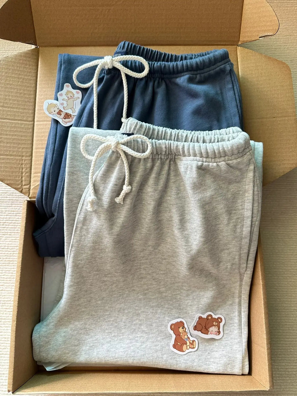 Drawstring Straight-Leg Joggers