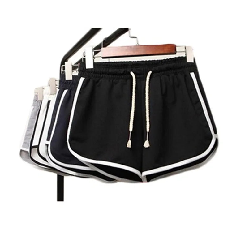 Wide-Leg Casual Shorts