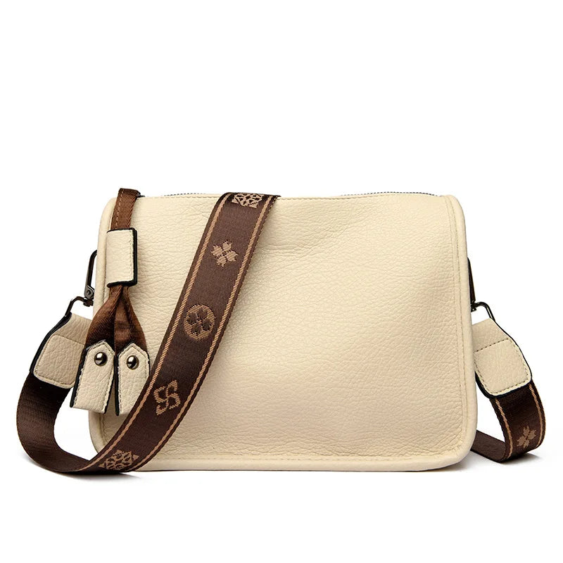 Zip-Top Shoulder Bag