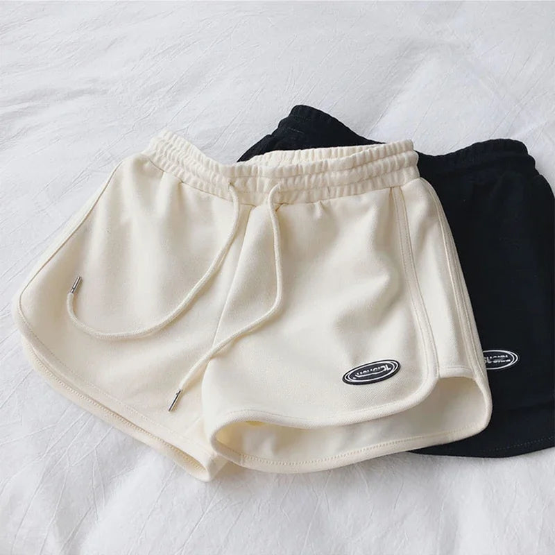 Drawstring A-Line Shorts