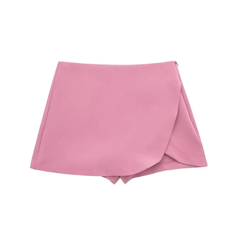 Asymmetric Mini Skort