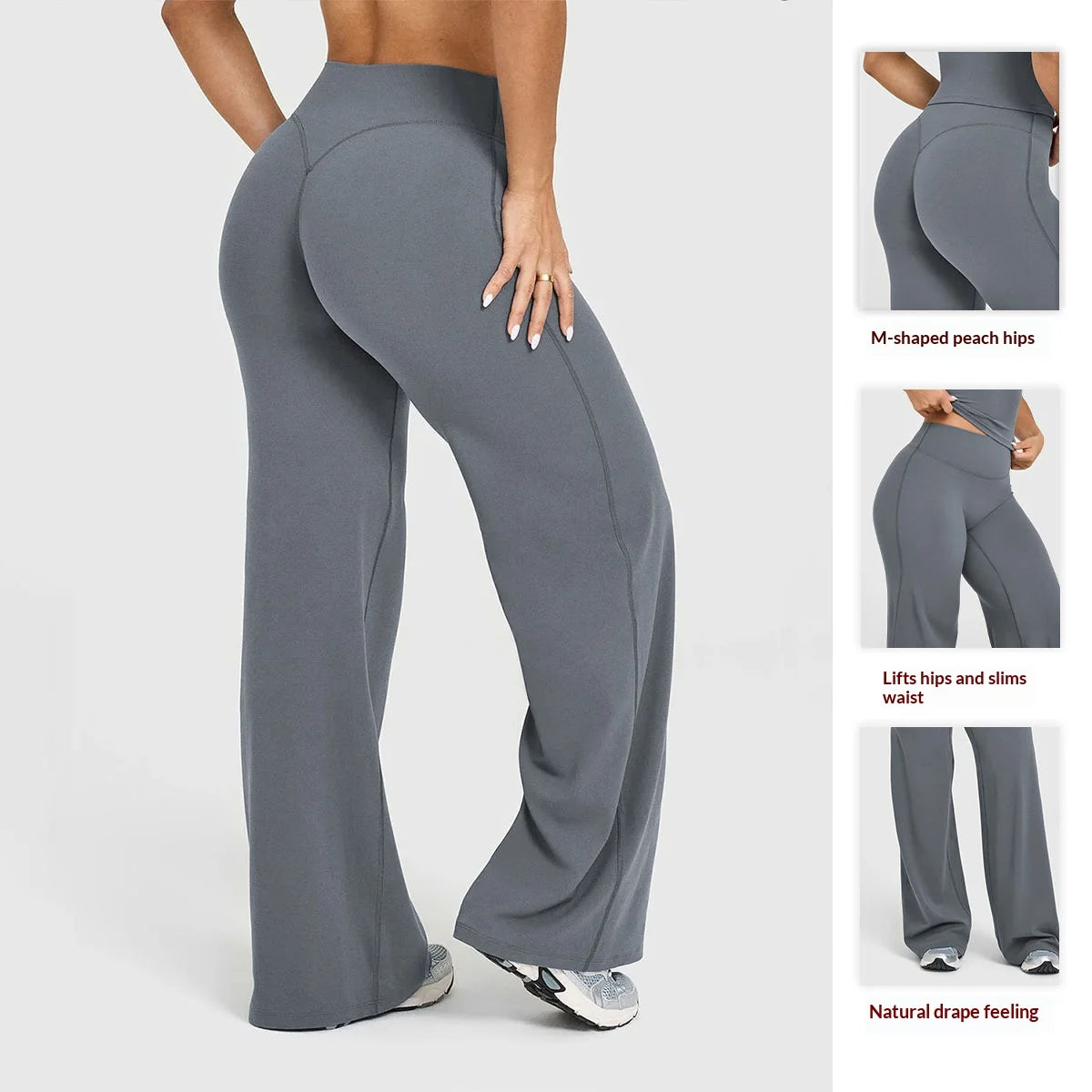 Straight-Leg Yoga Trousers