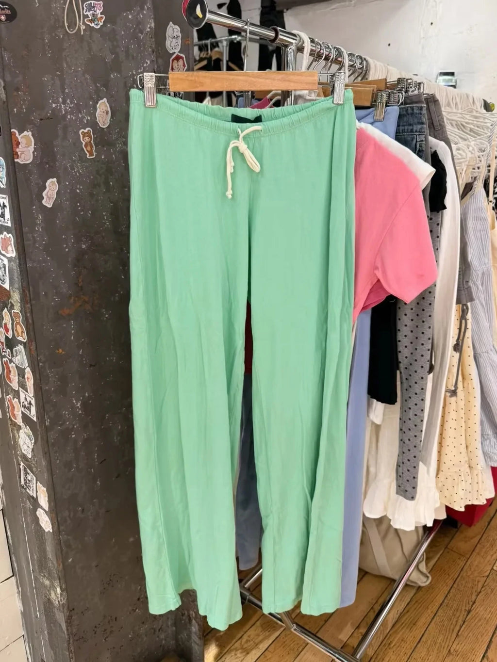 Drawstring Straight-Leg Joggers
