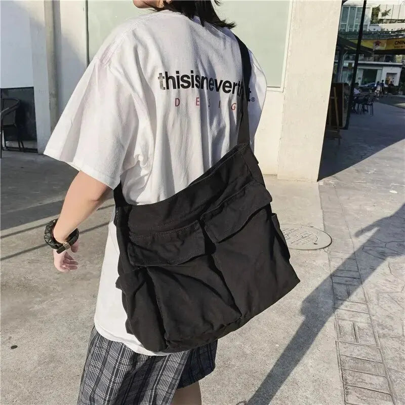 Canvas Shoulder Tote
