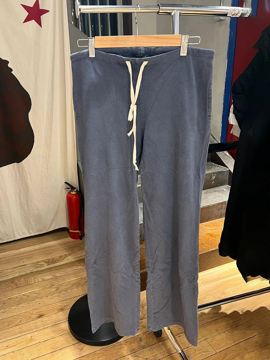 Drawstring Straight-Leg Joggers