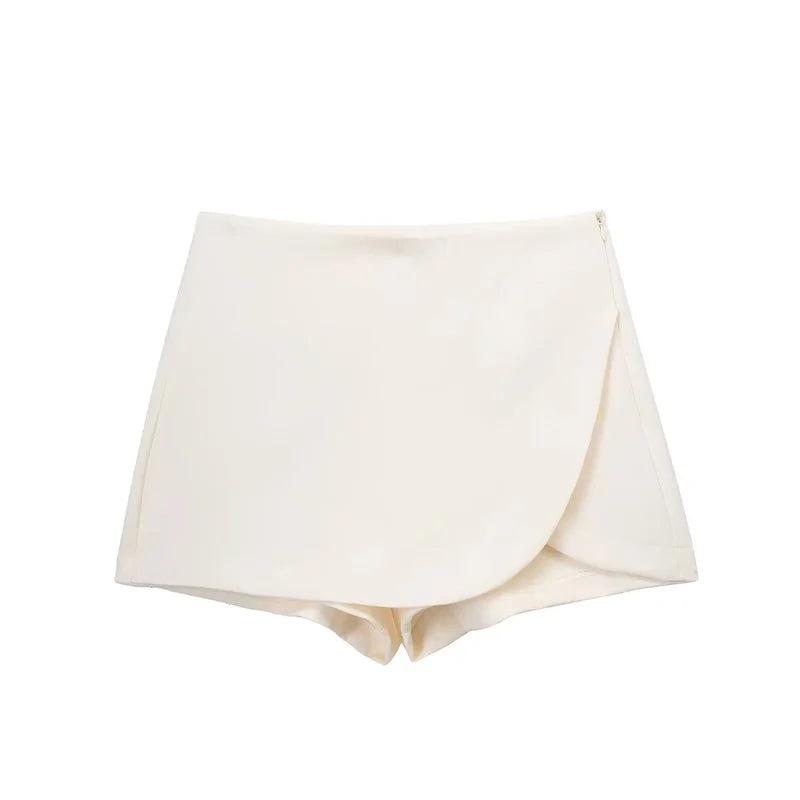 Asymmetric Mini Skort