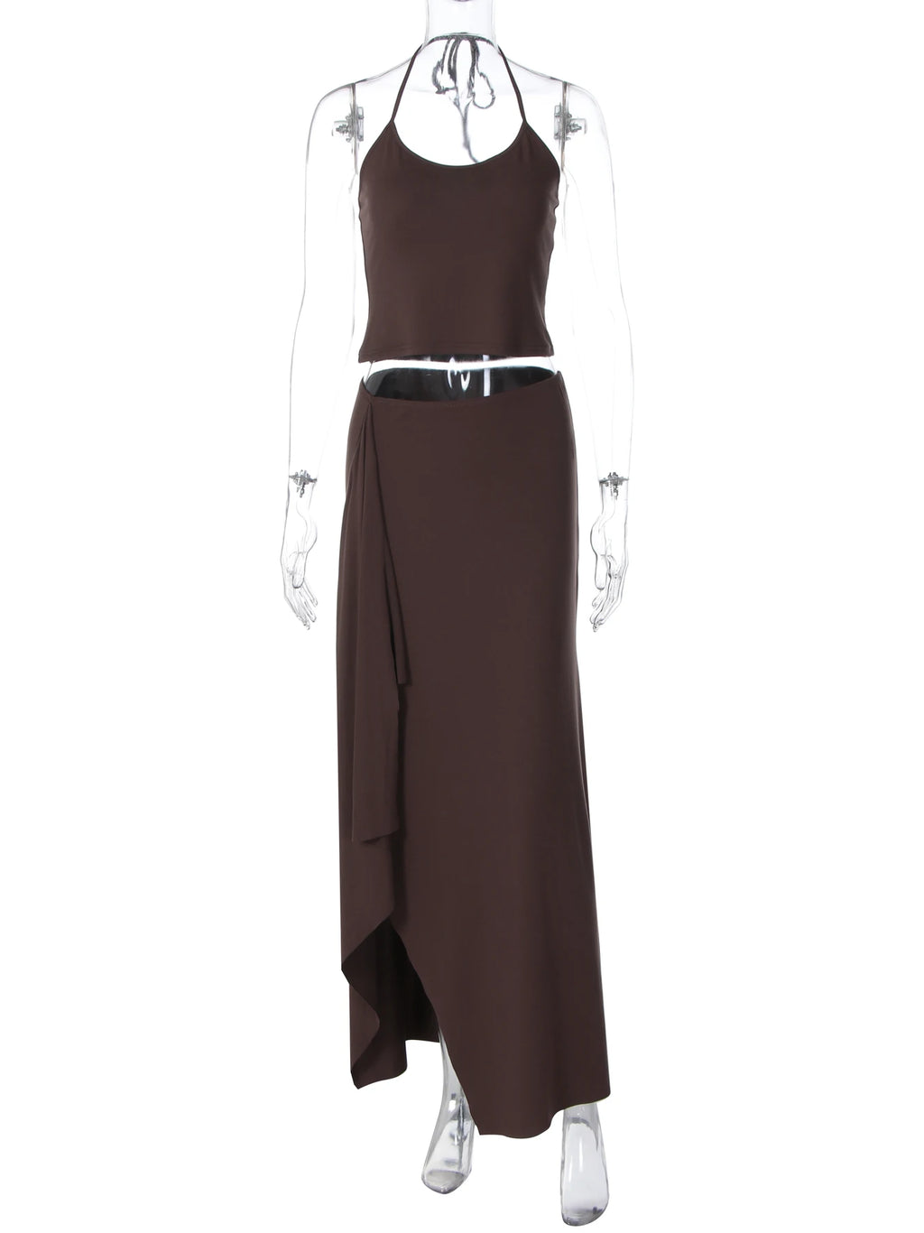 Halter Top And Skirt Co-ord