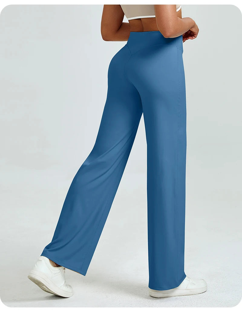 Straight-Leg Yoga Trousers