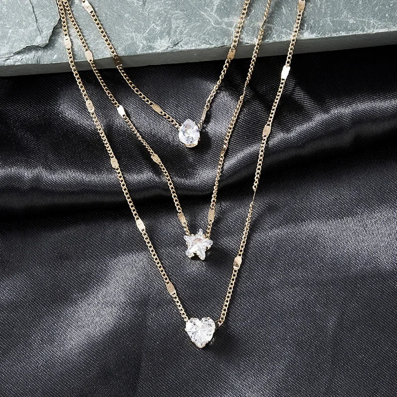Layered Pendant Necklace