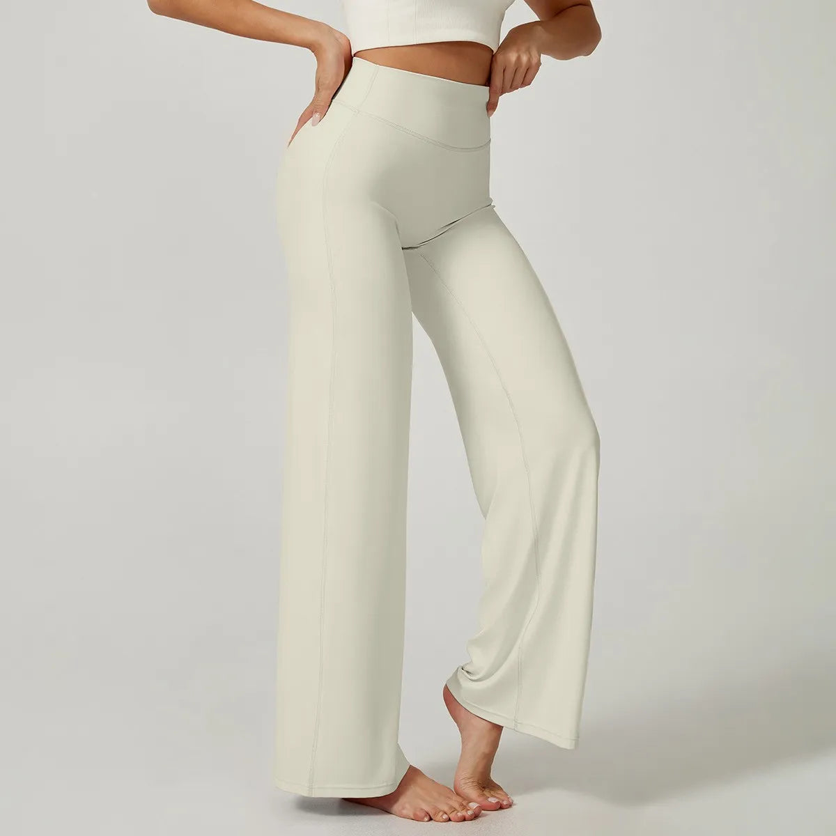 Straight-Leg Yoga Trousers
