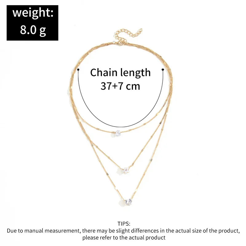 Layered Pendant Necklace