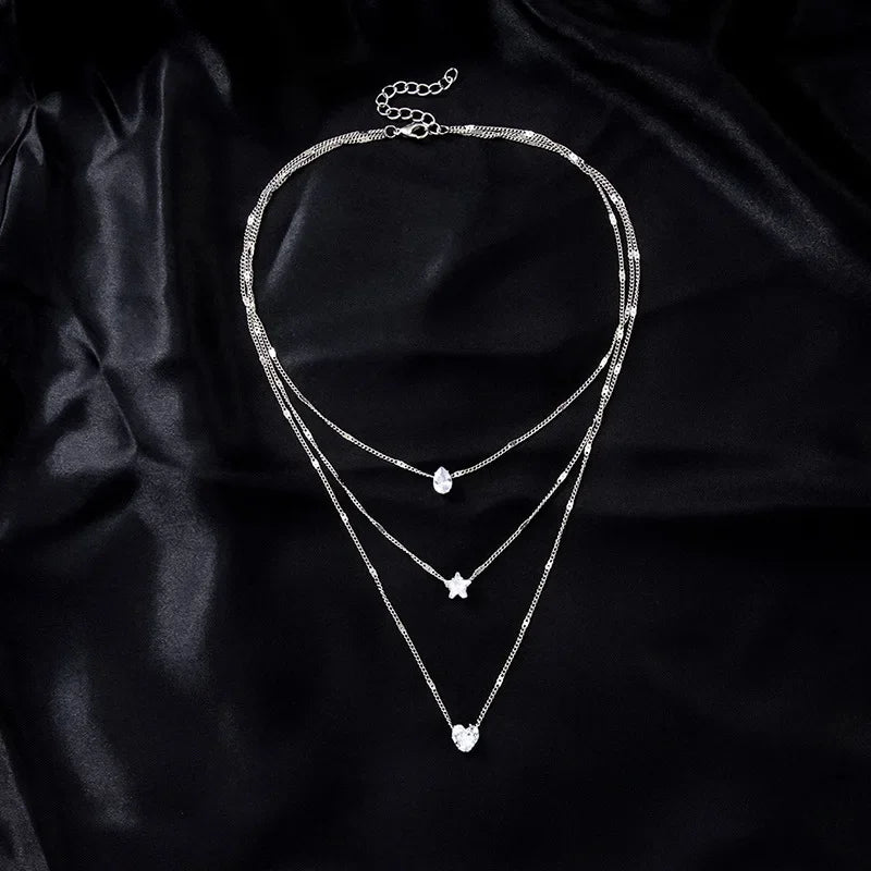 Layered Pendant Necklace