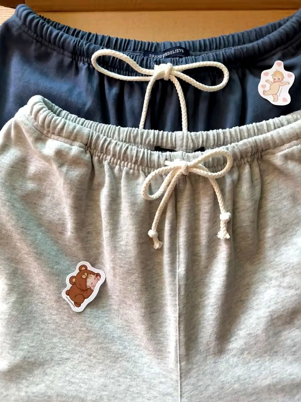 Drawstring Straight-Leg Joggers