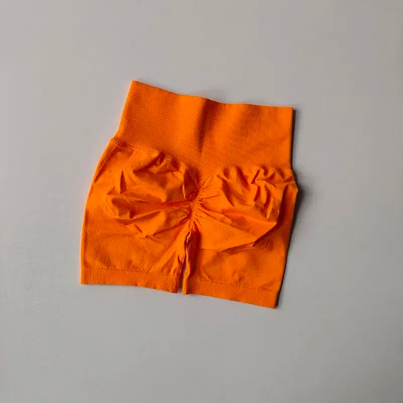 High-Waisted Workout Shorts