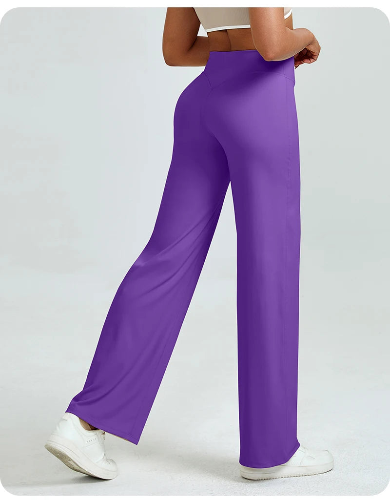 Straight-Leg Yoga Trousers