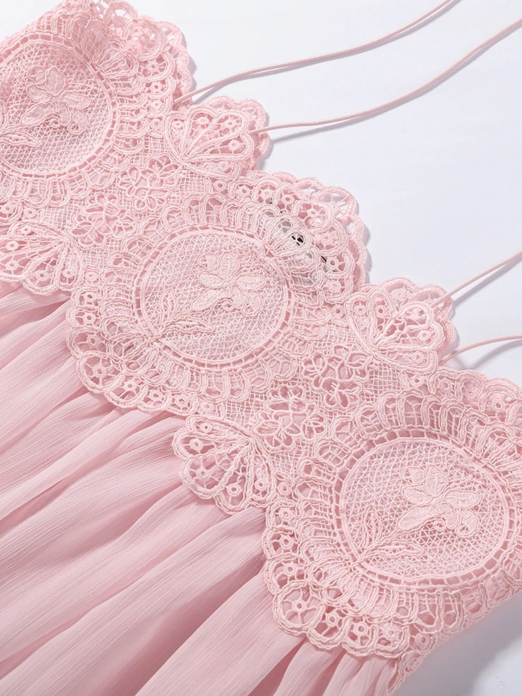 Ruffled Crop Top Co-ord
