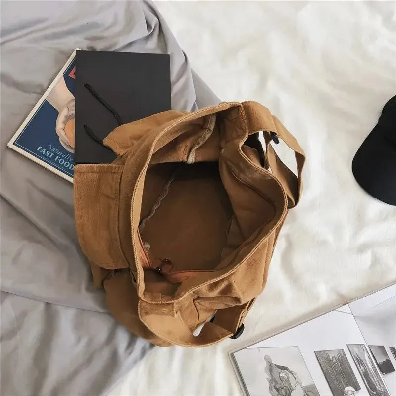 Canvas Shoulder Tote
