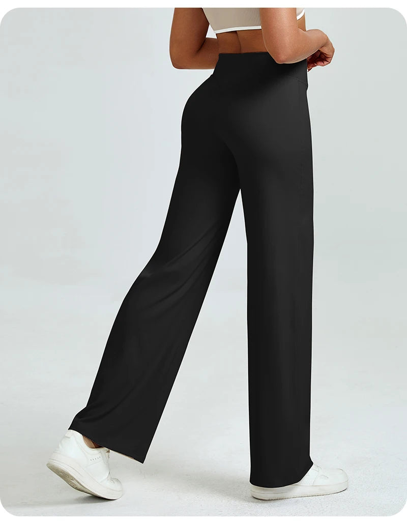 Straight-Leg Yoga Trousers