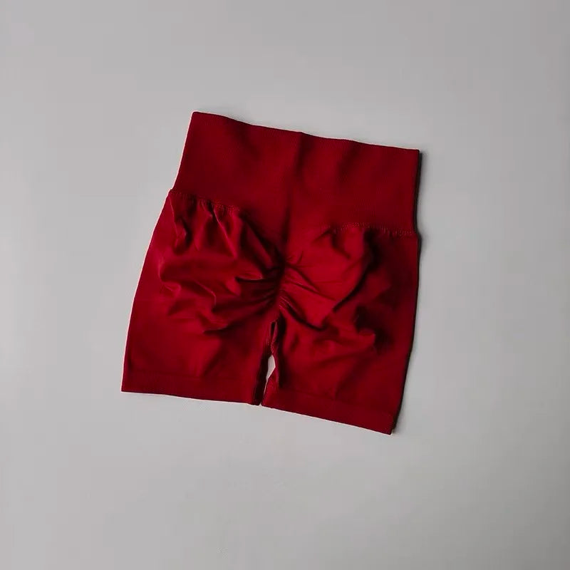 High-Waisted Workout Shorts