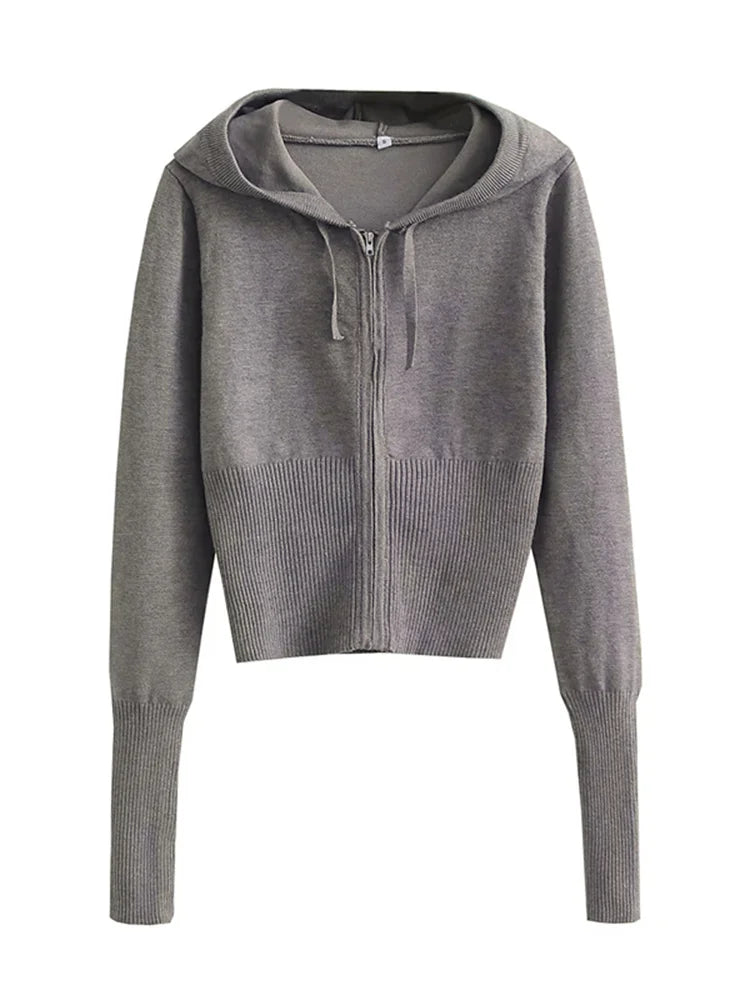 Knitted Hoodie And Trousers