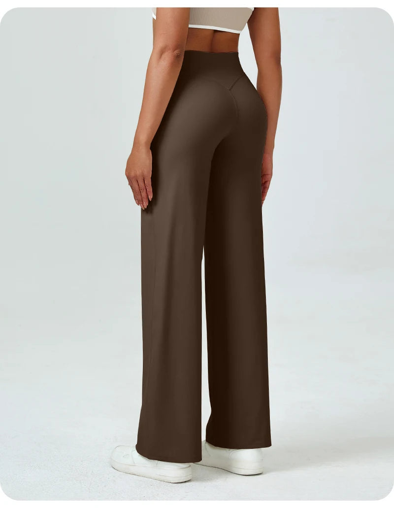 Straight-Leg Yoga Trousers