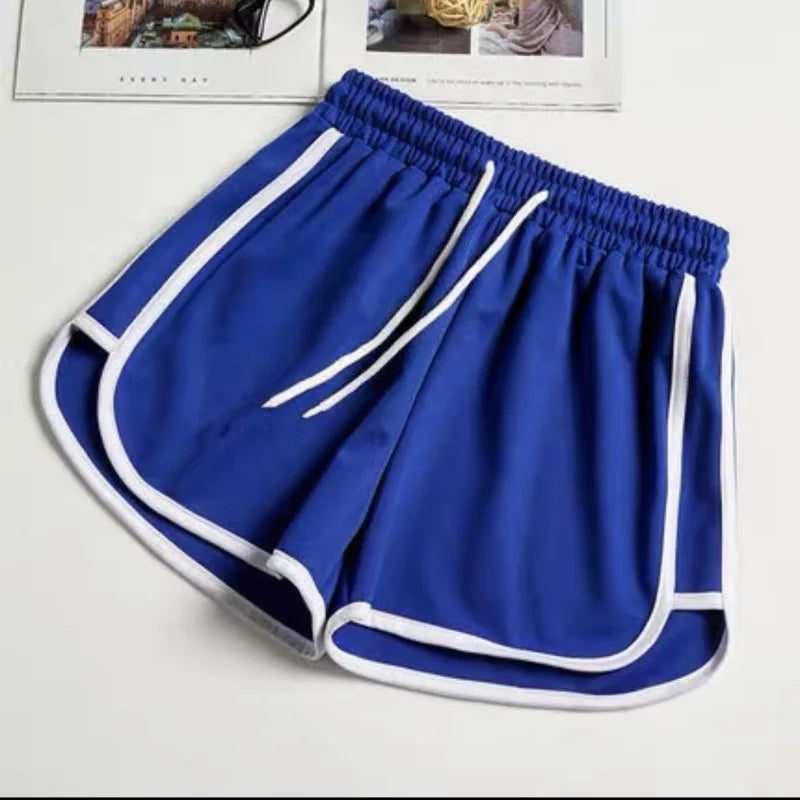 Wide-Leg Casual Shorts