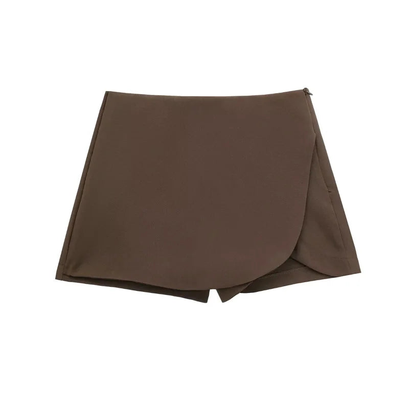 Asymmetric Mini Skort