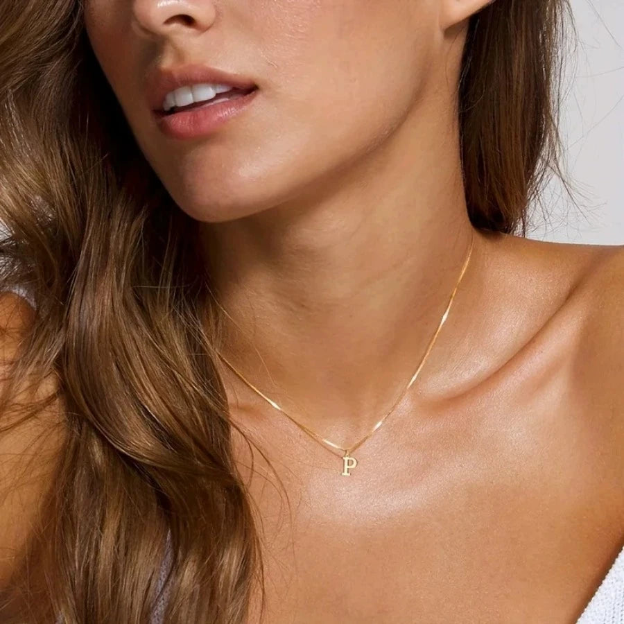 Initial Pendant Necklace