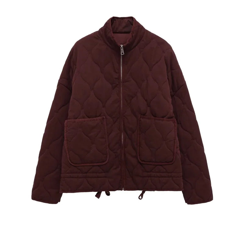 High-Collar Padded Jacket