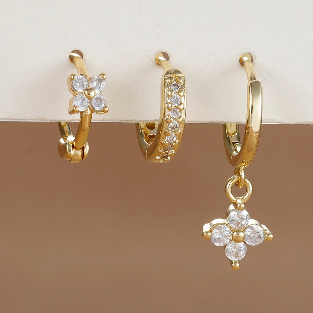 Flower Drop Earring Selection