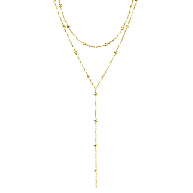 Layered Tassel Necklace