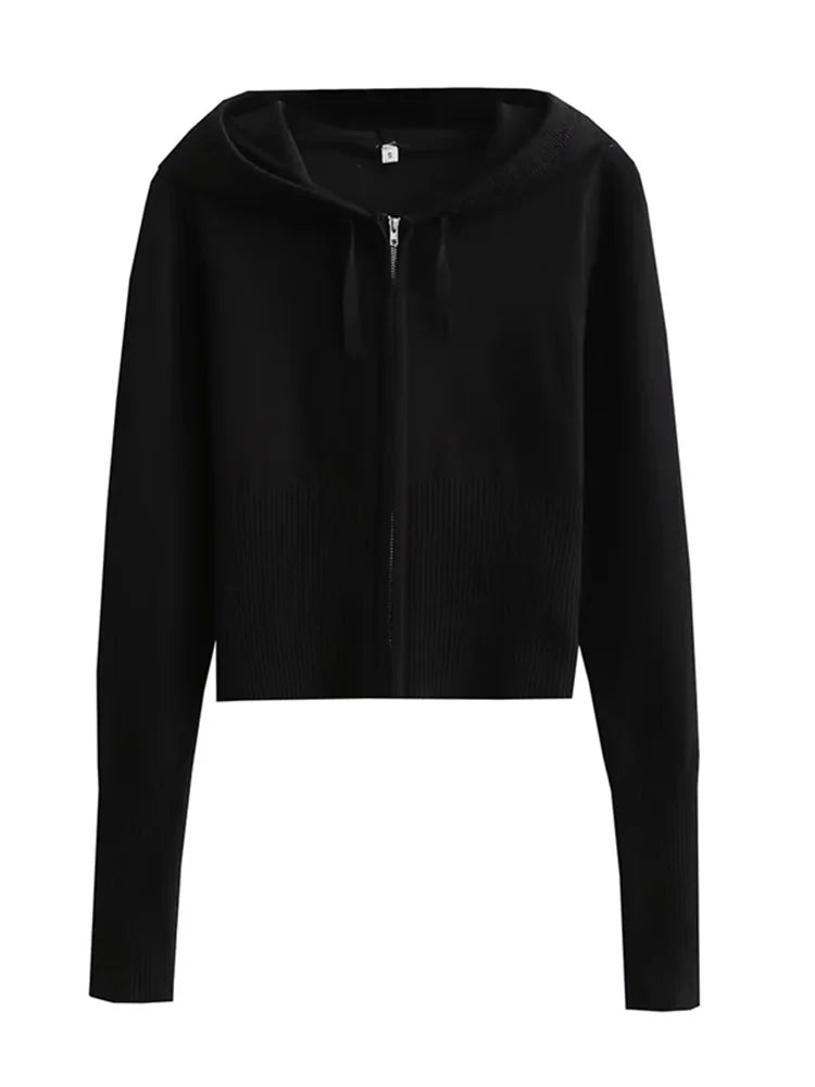 Knitted Hoodie And Trousers