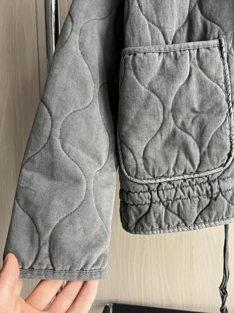 High-Collar Padded Jacket